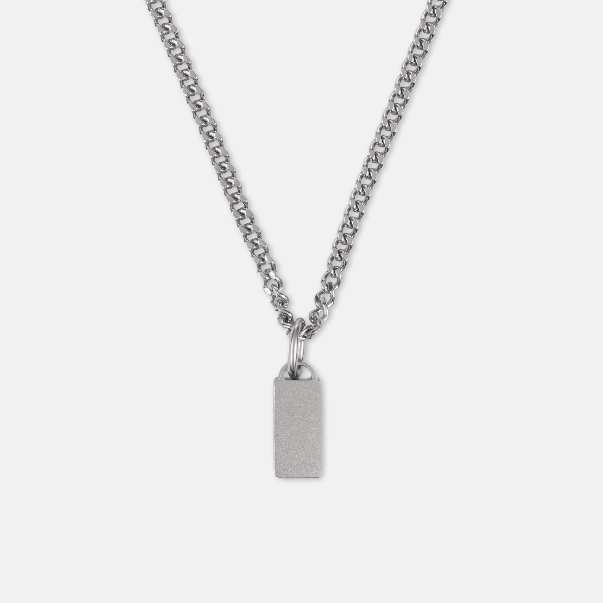 K12 - SILVER TAG CHAIN SLIM