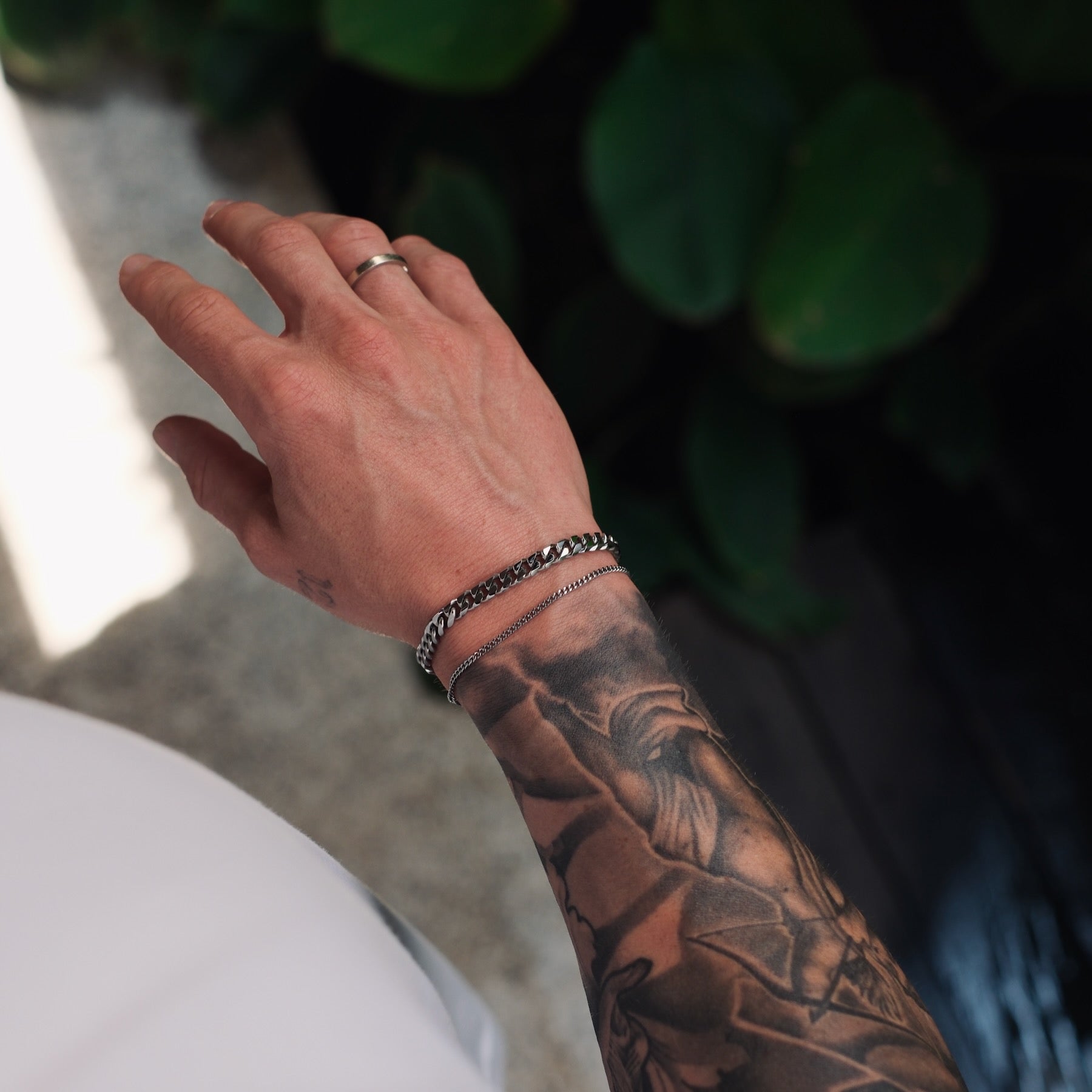 K12 - SILVER CUBAN BRACELET - 6MM