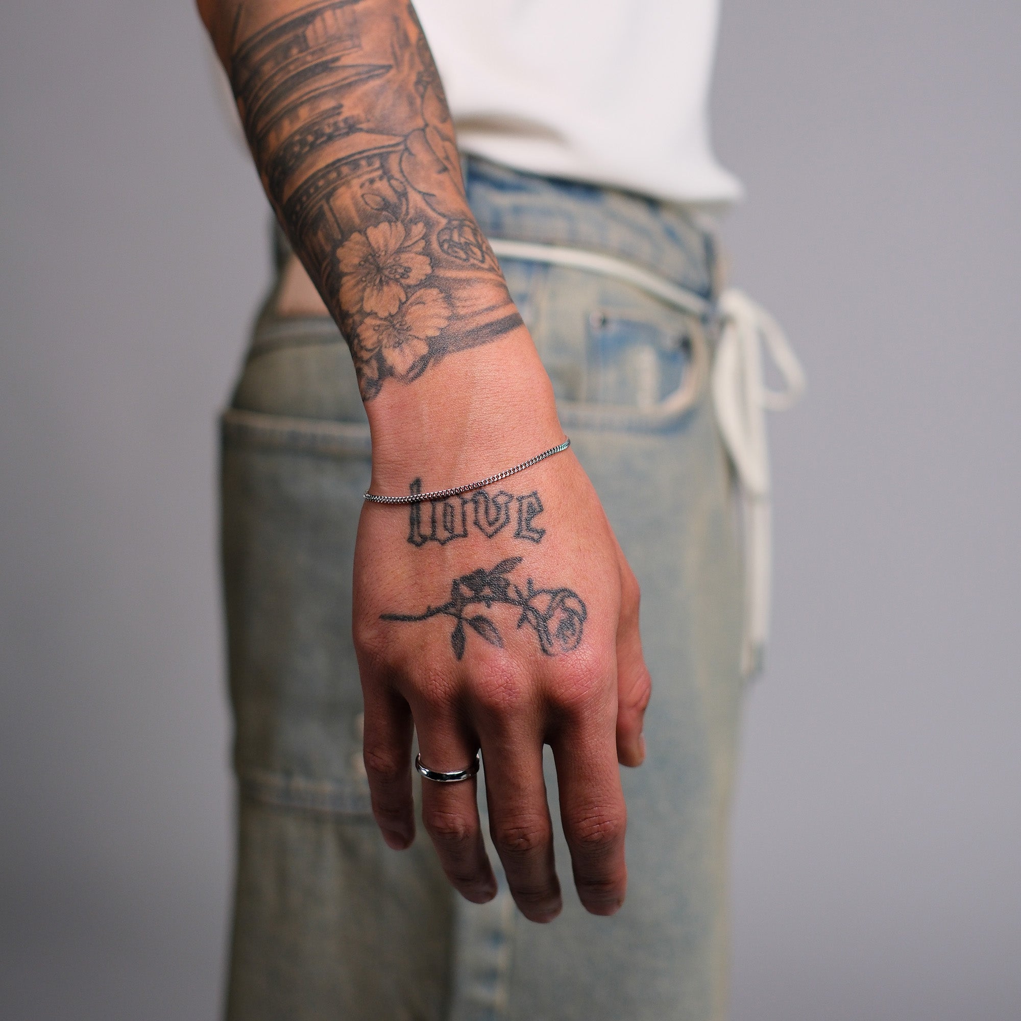 K12 - 925 SILVER CUBAN BRACELET - 2MM