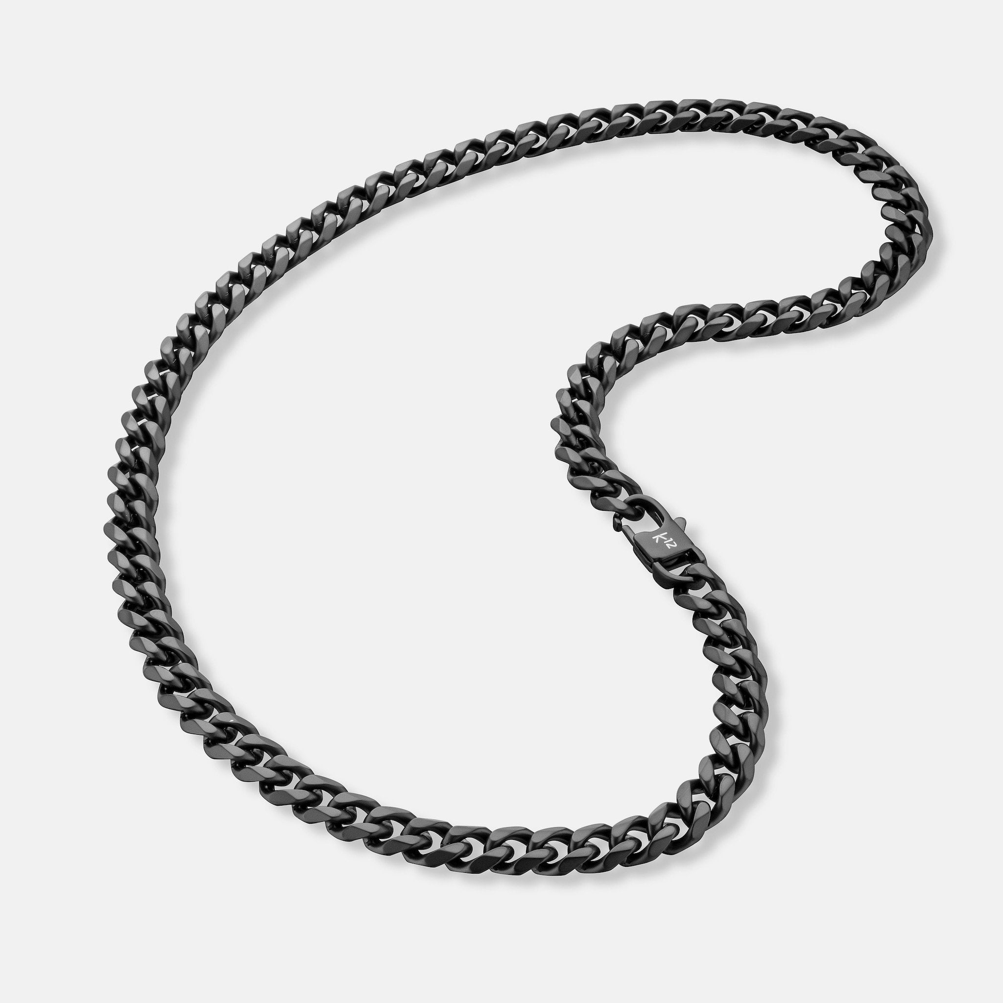 K12 - STARTER SET - BLACK CUBAN CHAIN BUNDLE