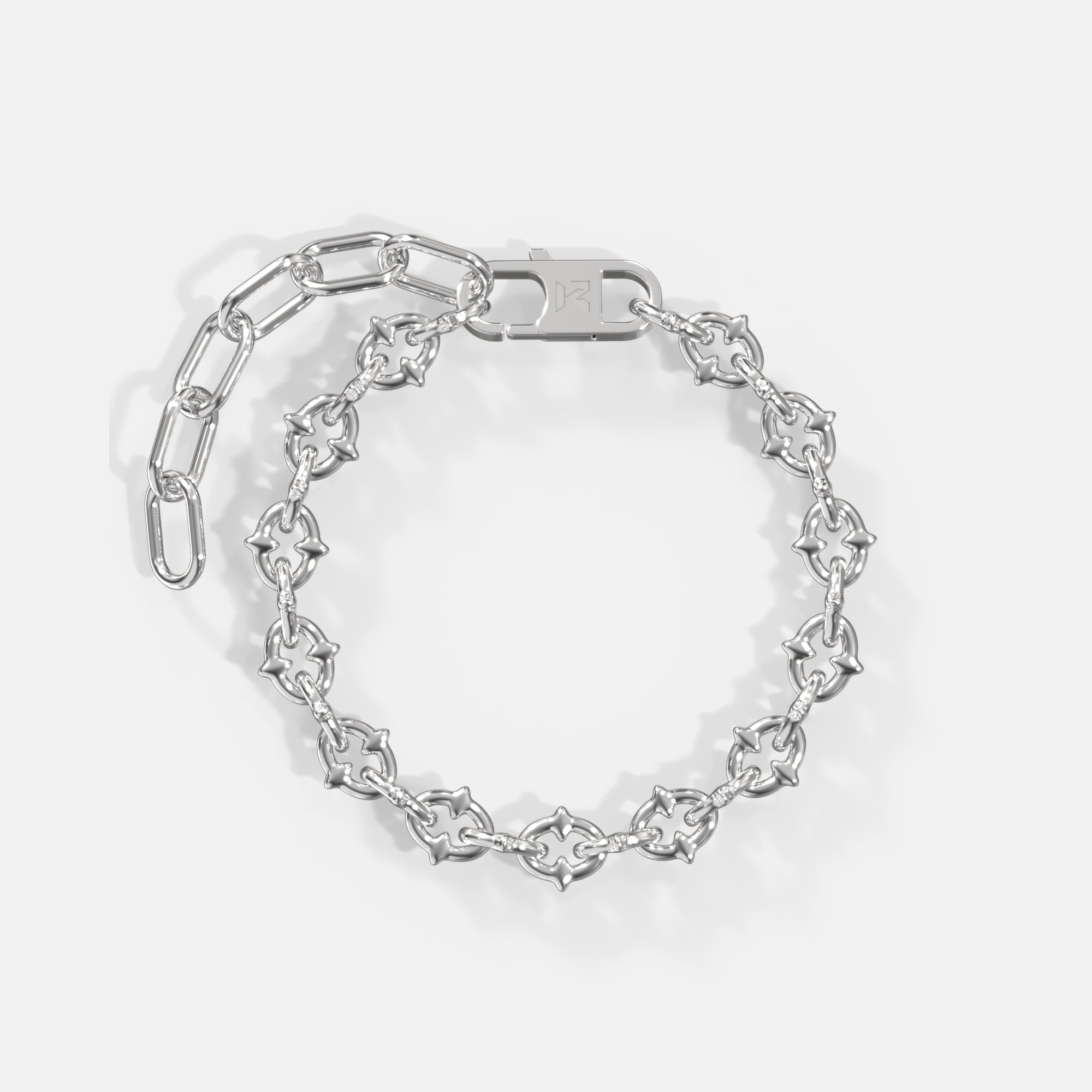 K12 - SILVER THORN BRACELET - 9MM