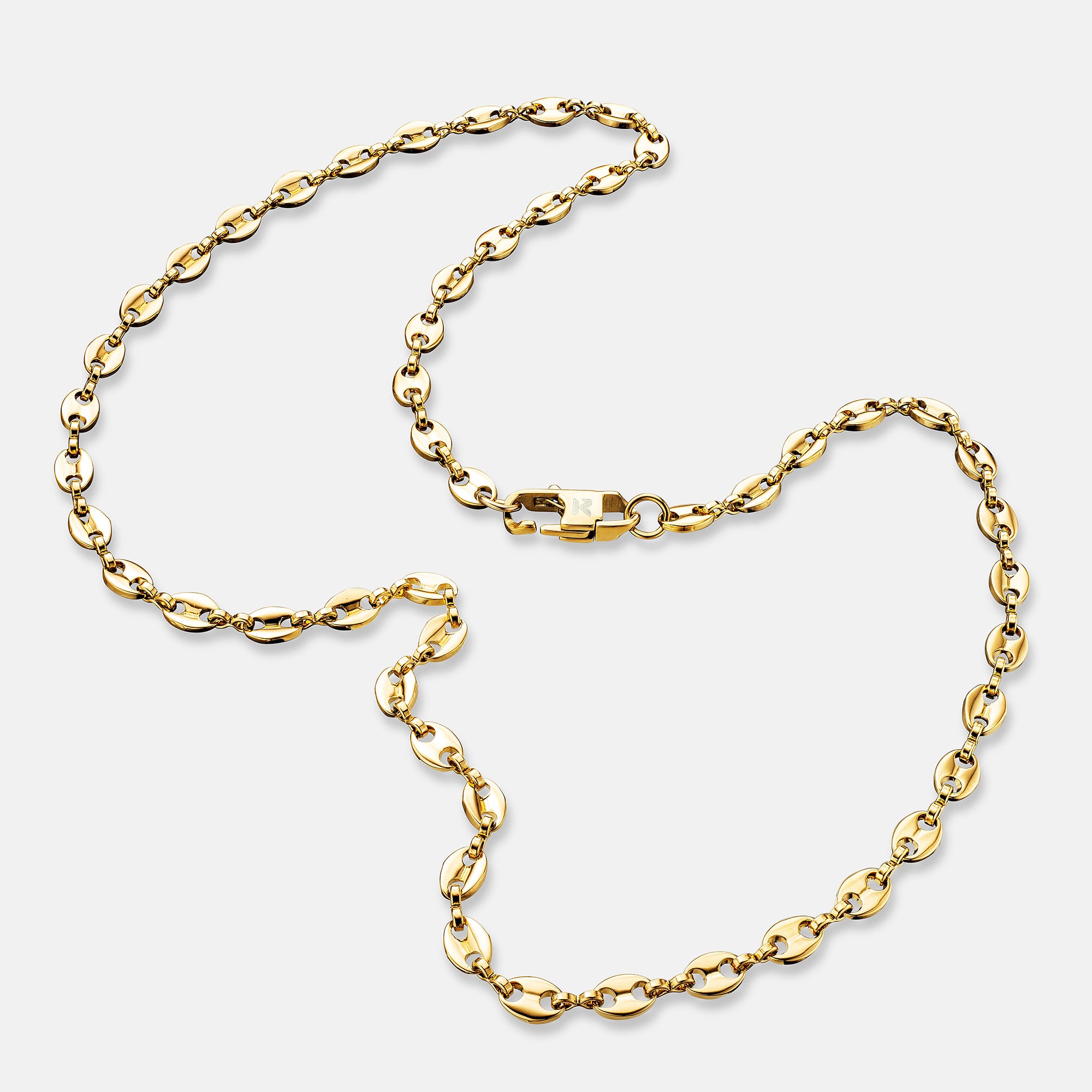 K12 - GOLD COFFEE BEAN CHAIN