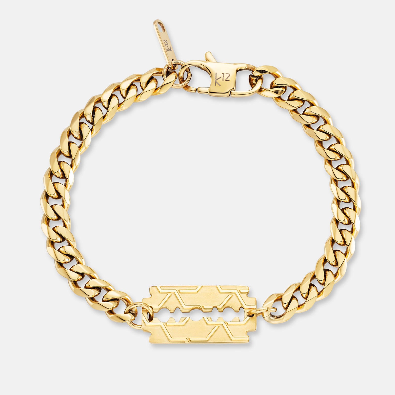 K12 - GOLD STEEL BLADE BRACELET