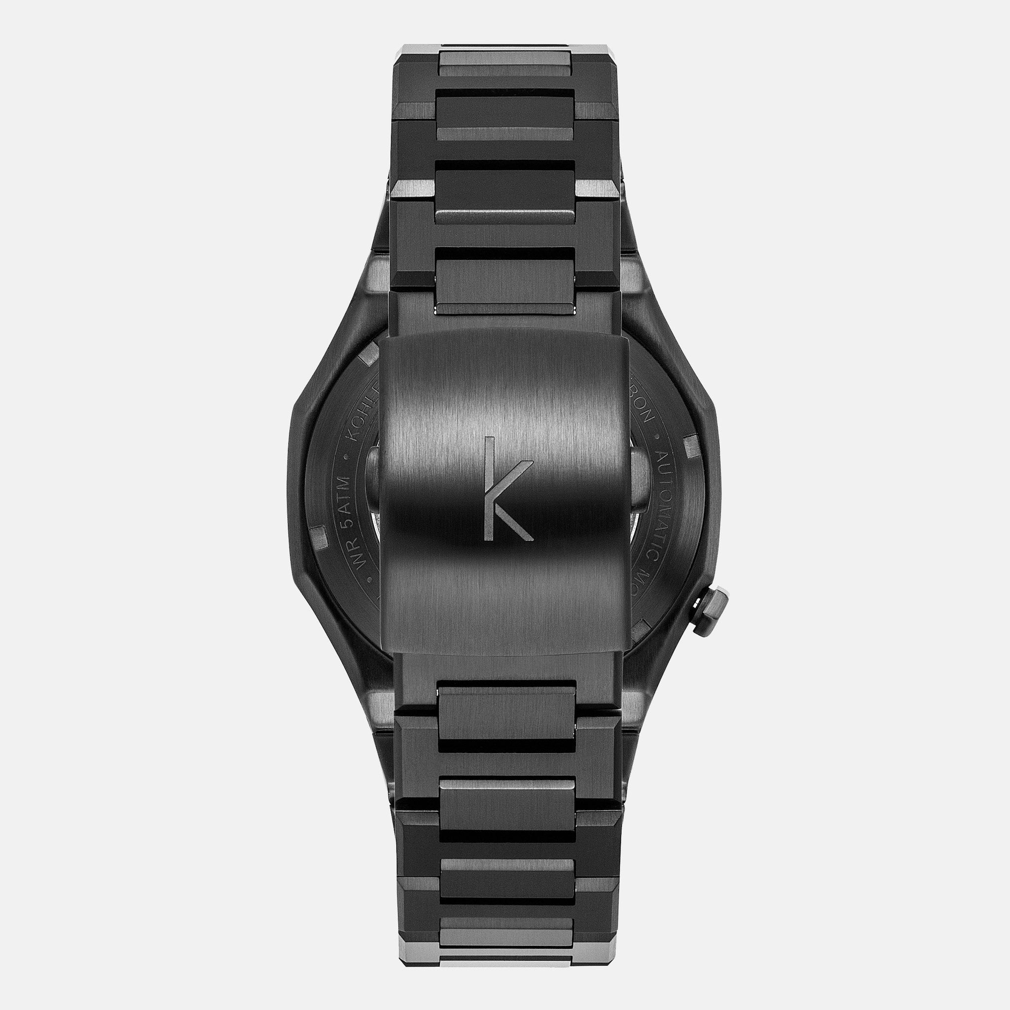 KOHLENSTOFF 12 - 650 - BLACK AUTOMATIC