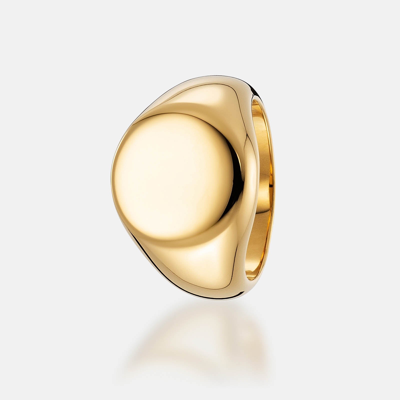 K12 - GOLD SIGNET RING