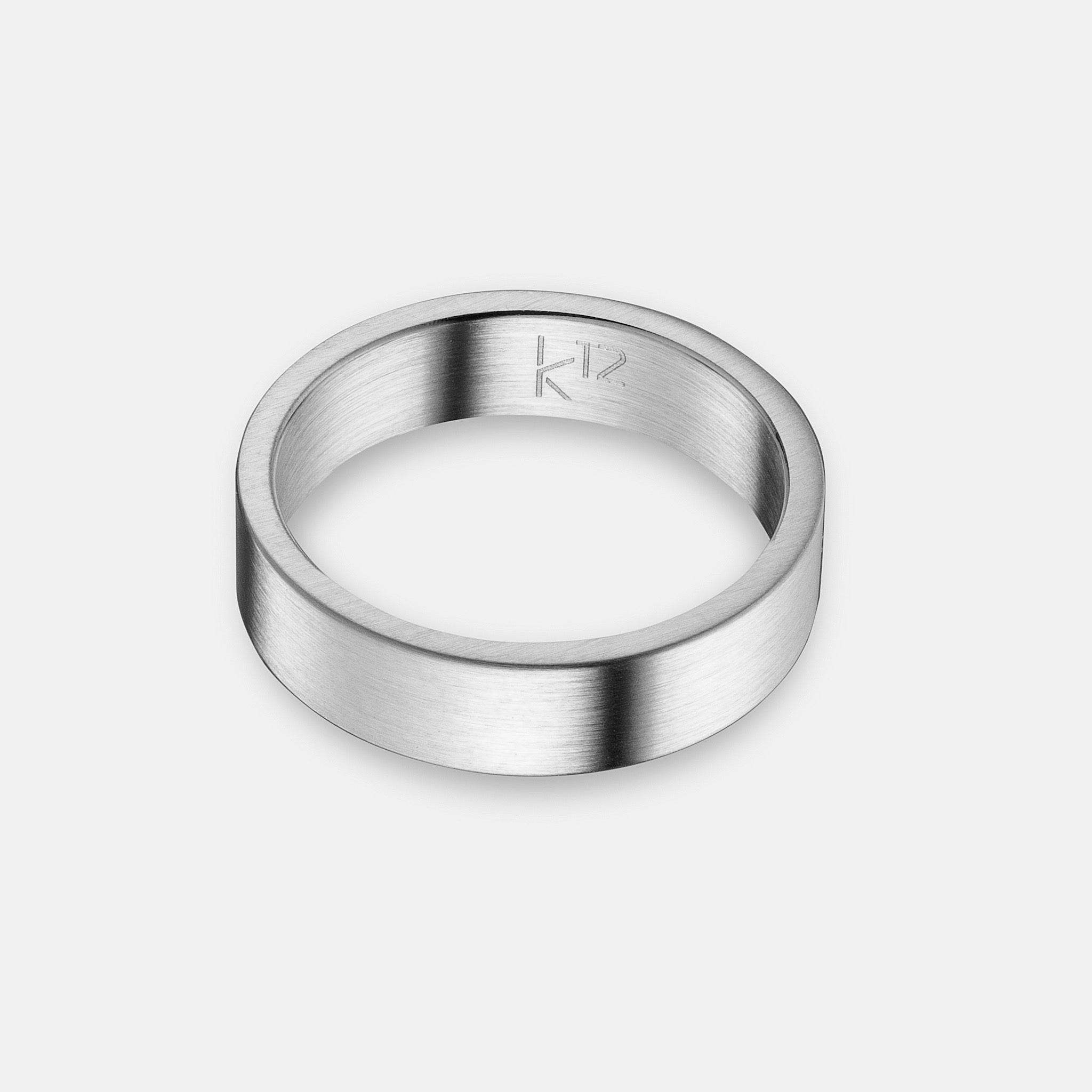 K12 - SILVER STEEL RING - 50