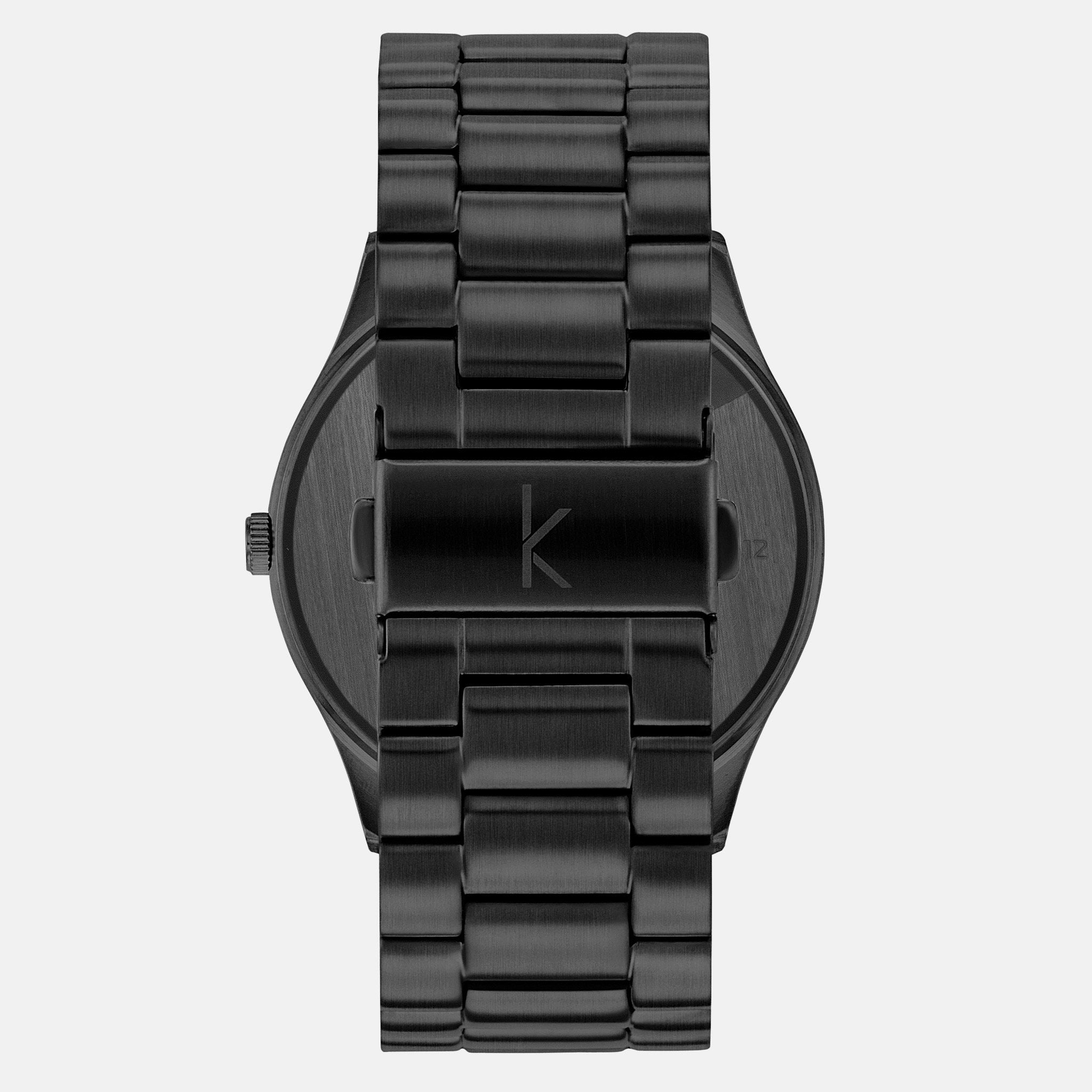 KOHLENSTOFF 12 - BLACK STEEL STRAP