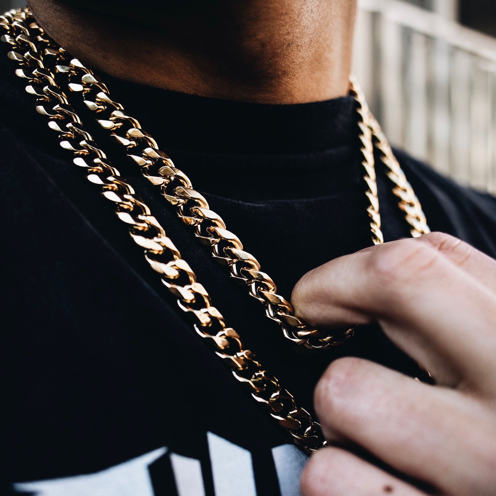 K12 - GOLD CUBAN CHAIN - 10.5MM