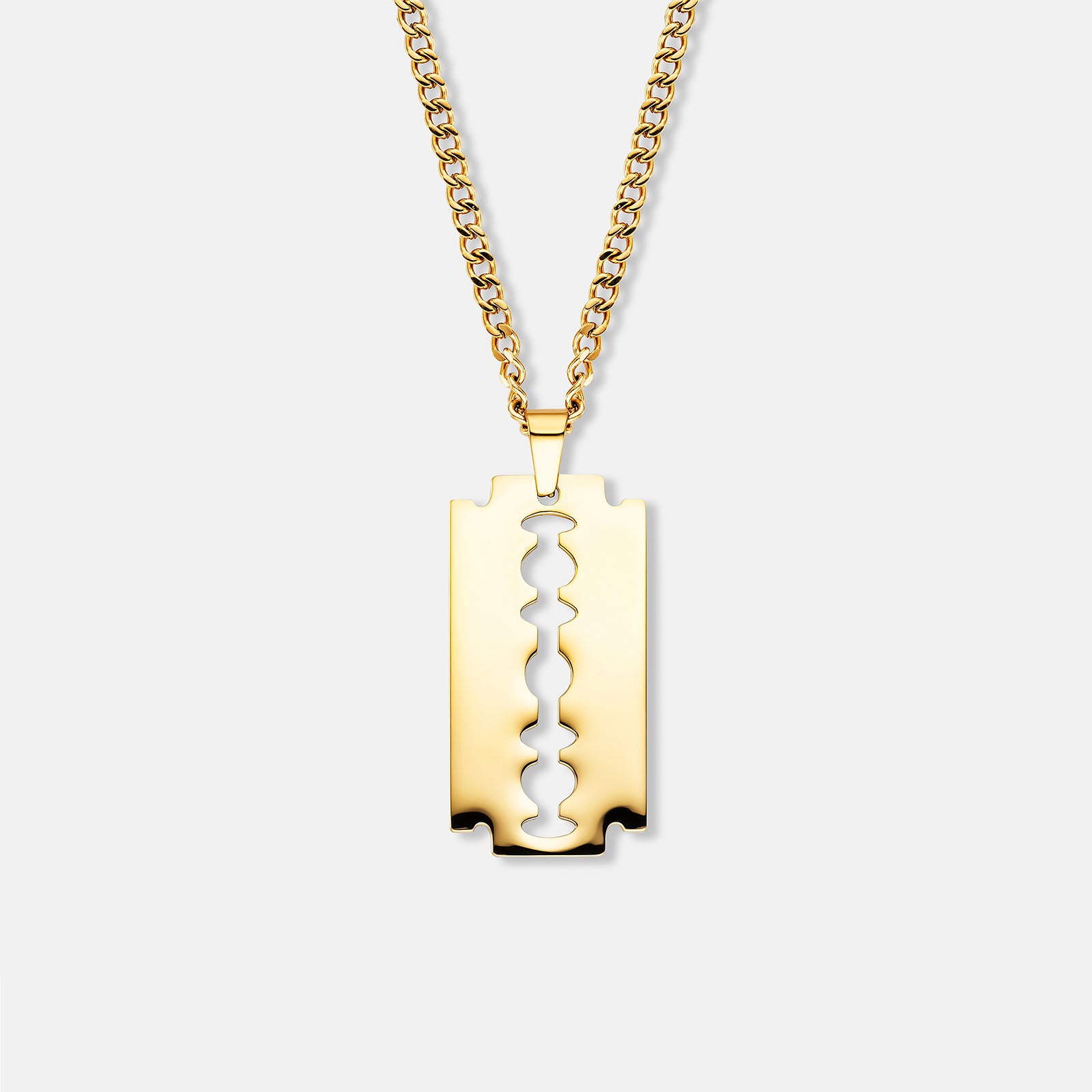 K12 - GOLD STEEL BLADE CHAIN