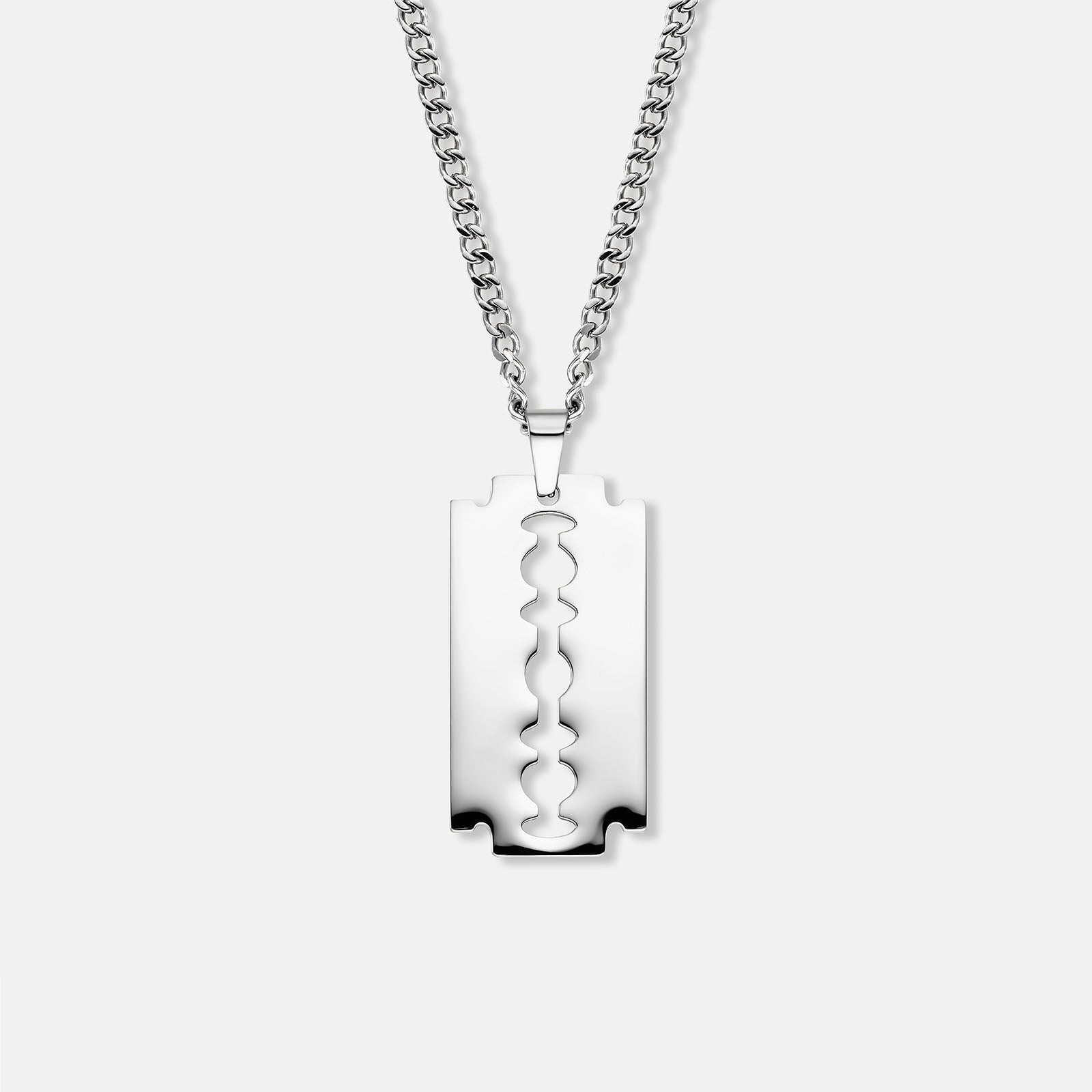 K12 - SILVER STEEL BLADE CHAIN