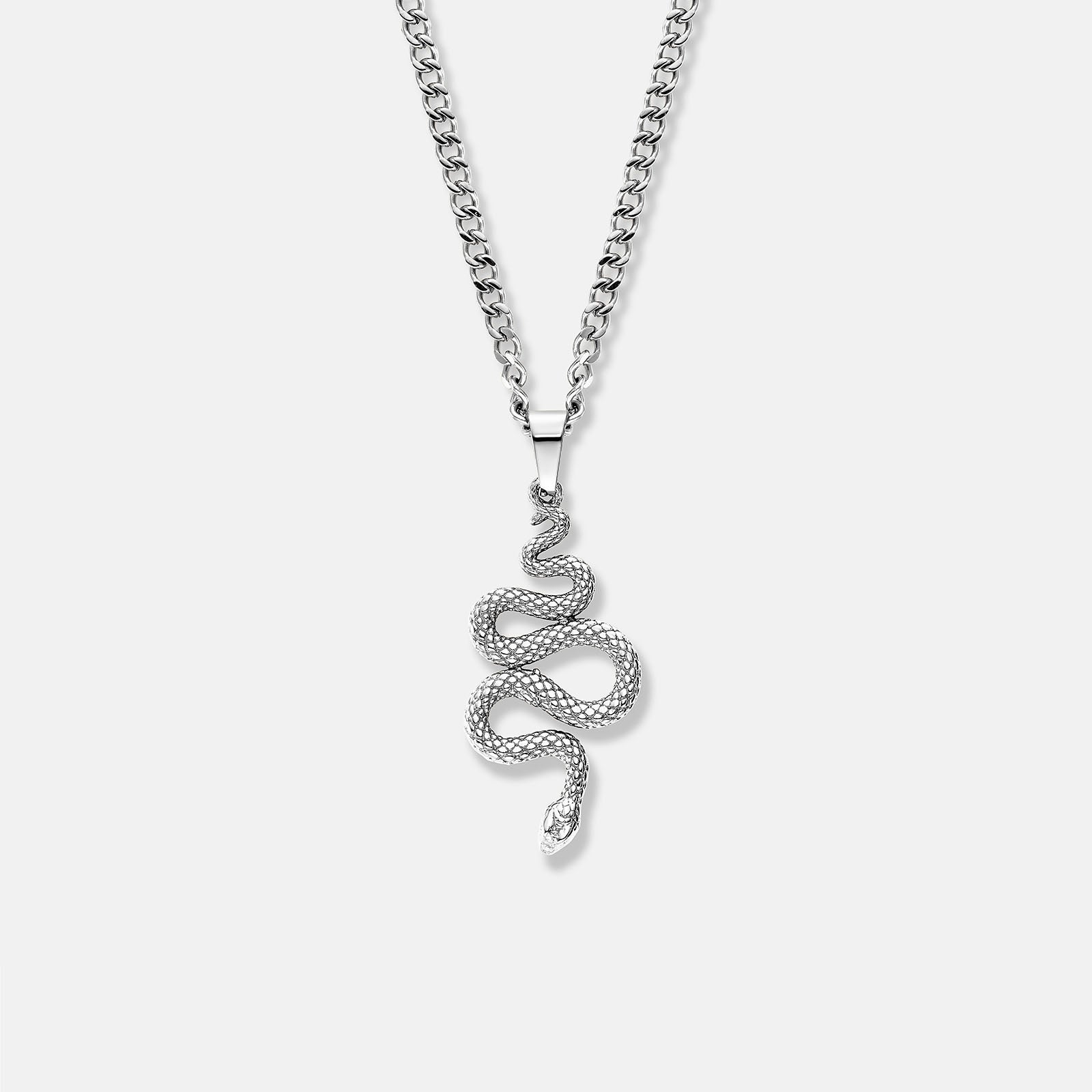 K12 - SILVER STEEL VIPER CHAIN