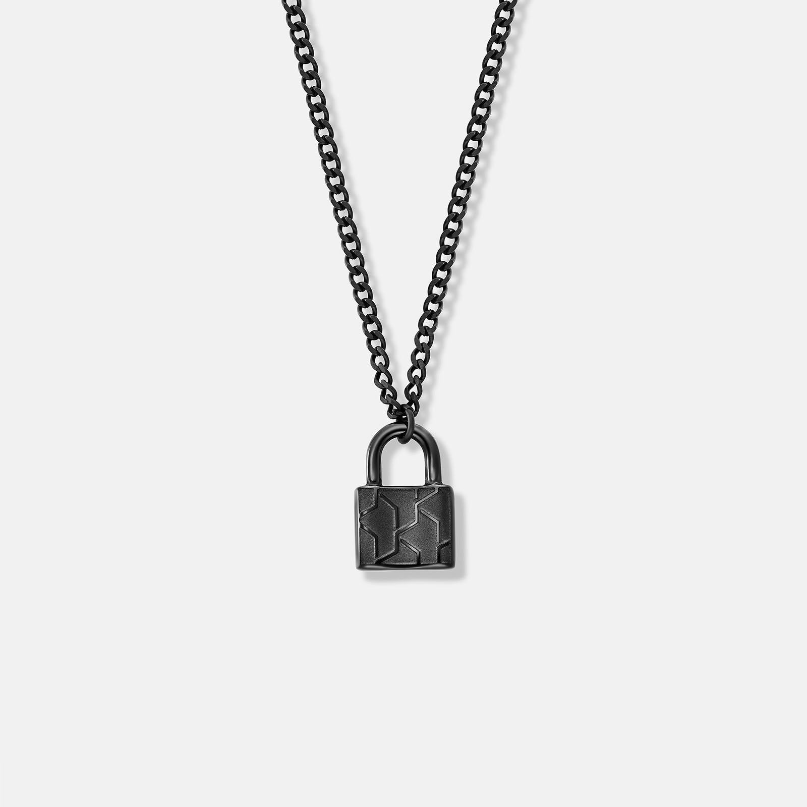 K12 - BLACK STEEL LOCK CHAIN